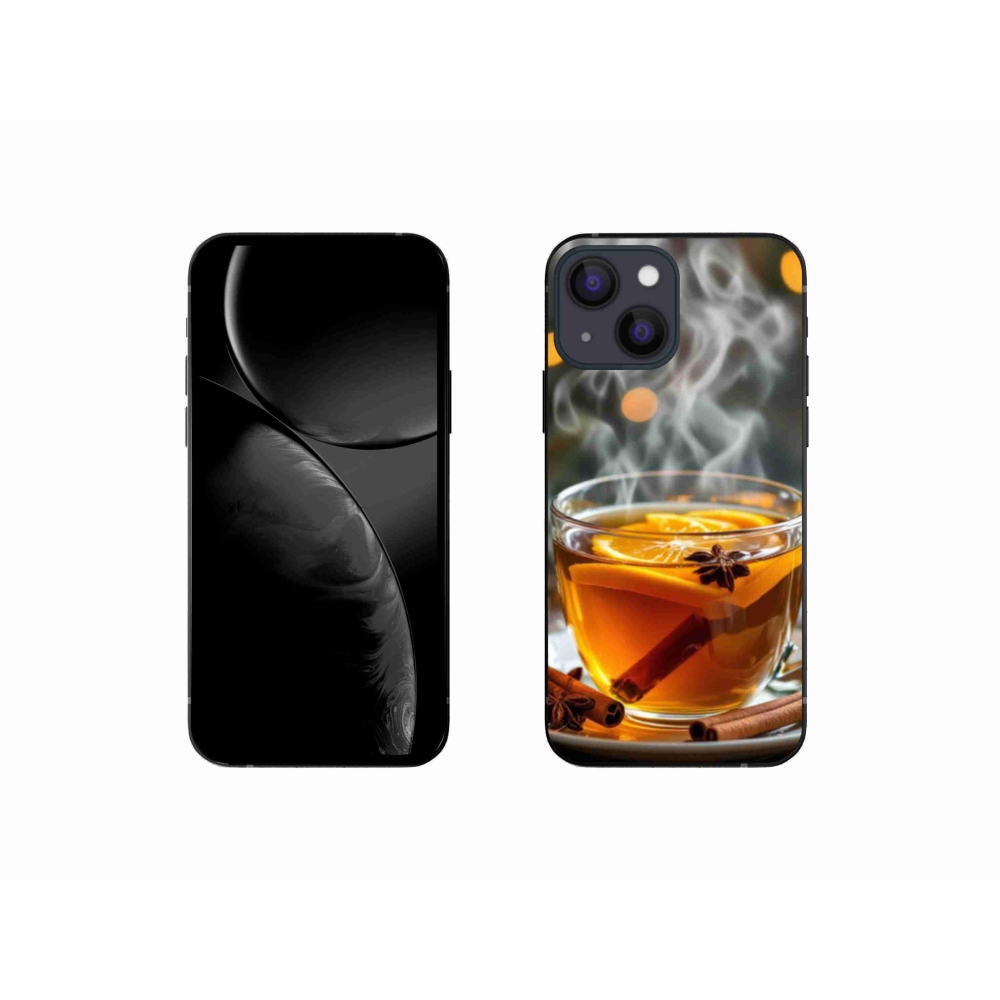 Gelový kryt mmCase na iPhone 13 Mini - vánoční punč