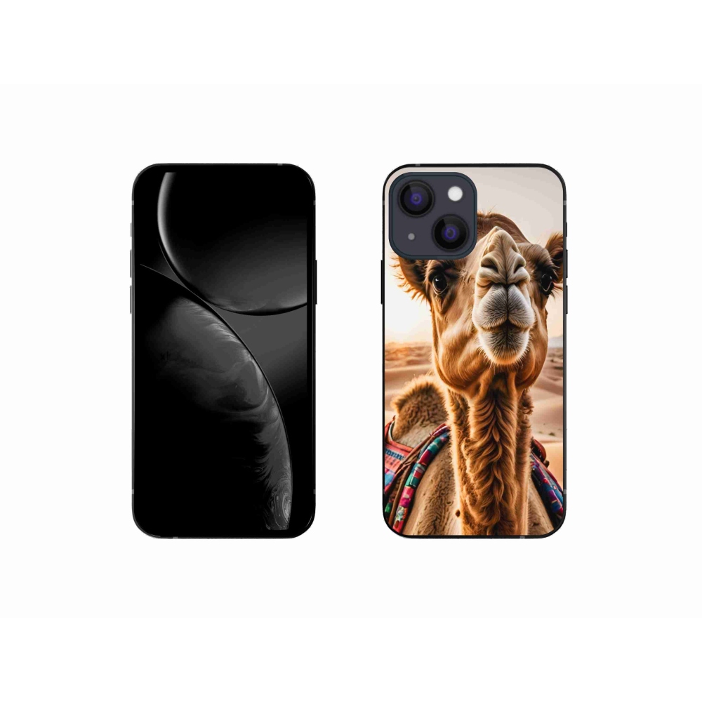 Gelový kryt mmCase na iPhone 13 Mini - velbloud