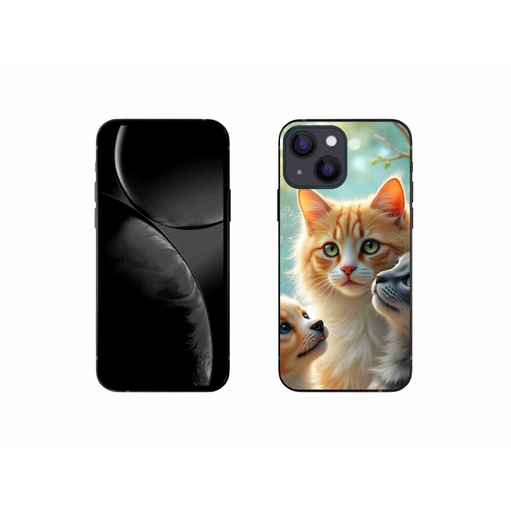 Gelový kryt mmCase na iPhone 13 Mini - zvířecí přátelství 2