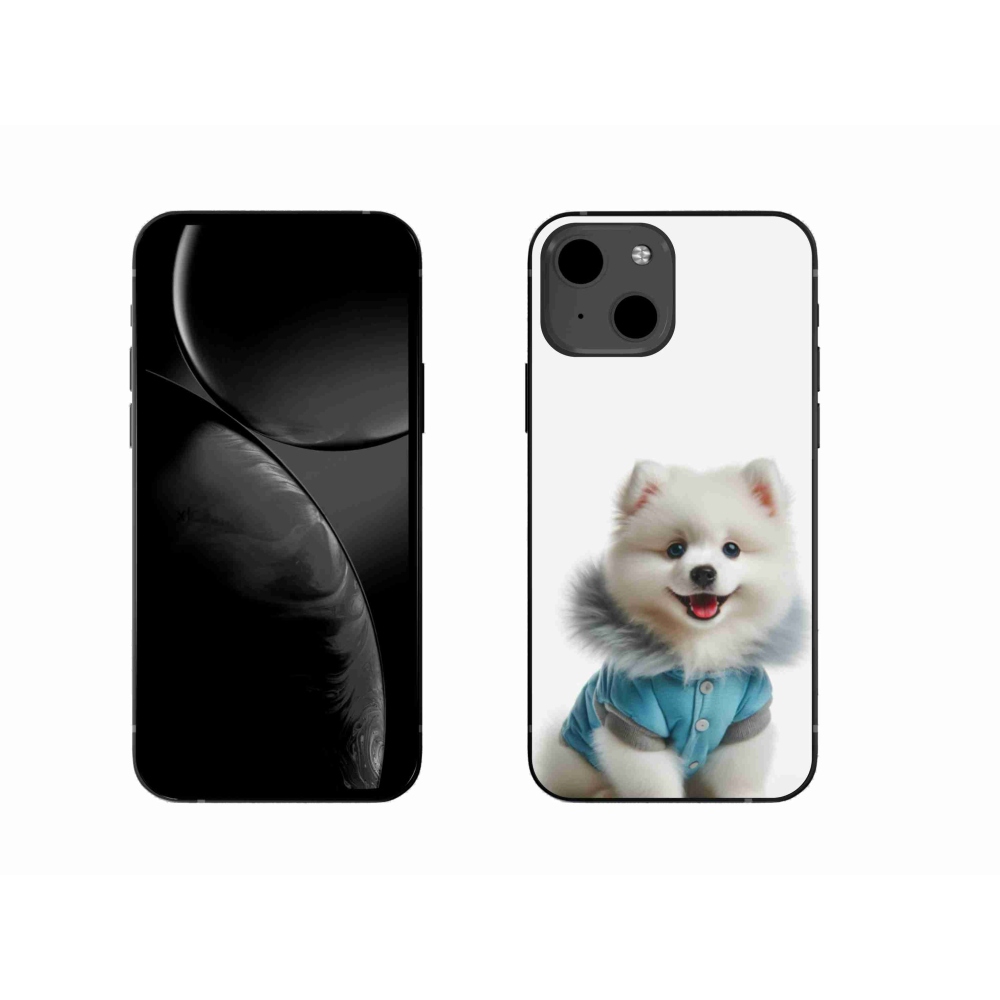 Gelový kryt mmCase na iPhone 13 - pomeranian