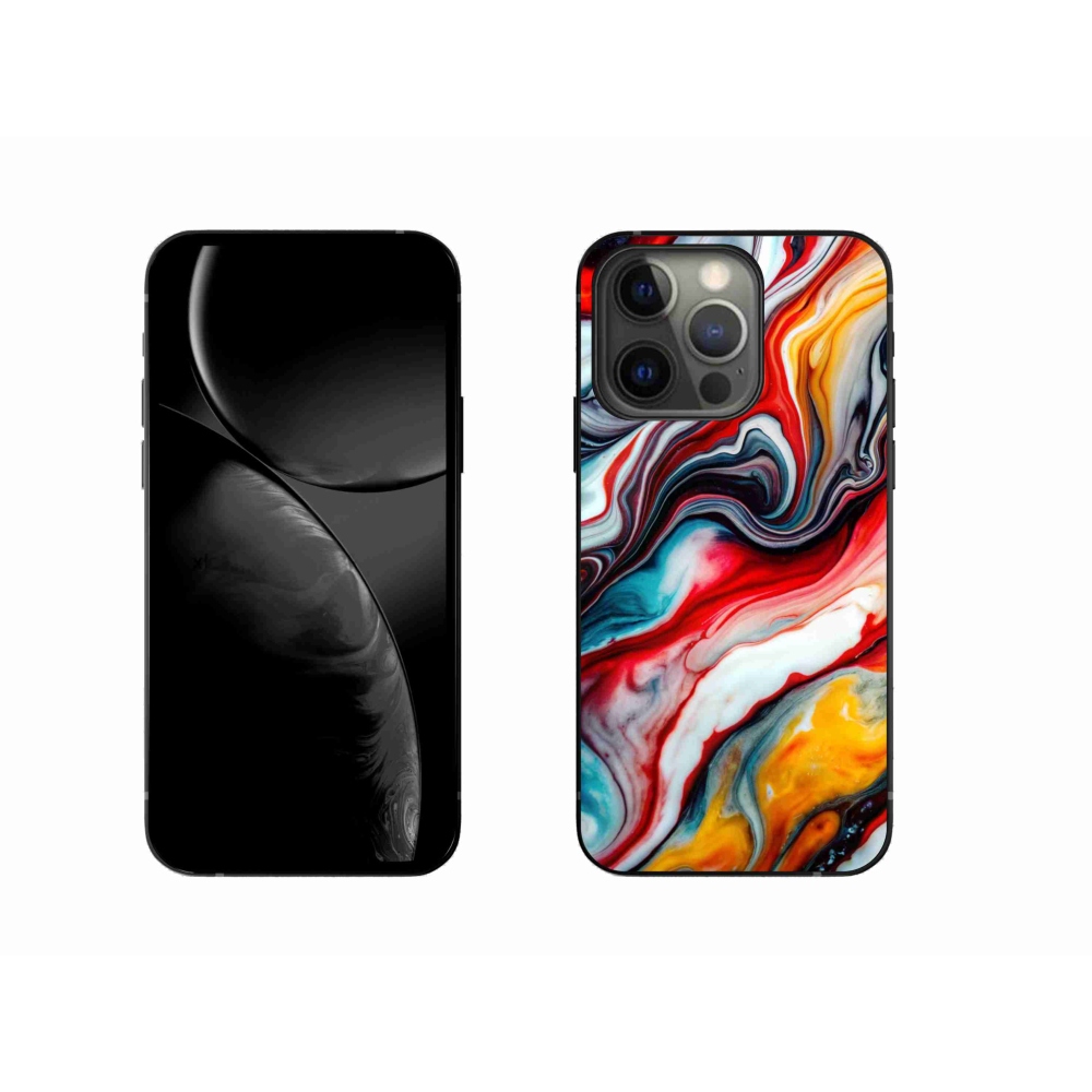 Gelový kryt mmCase na iPhone 13 Pro - abstraktní motiv 35