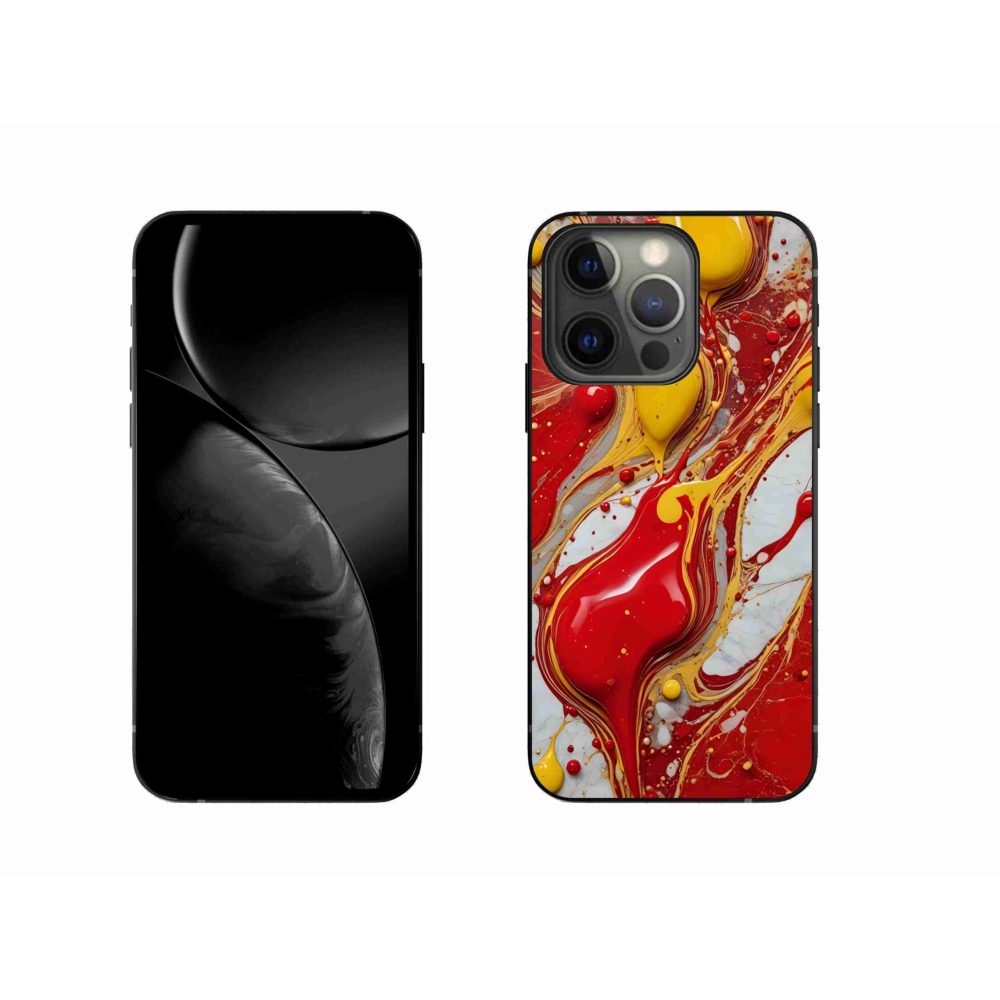 Gelový kryt mmCase na iPhone 13 Pro - abstraktní motiv 42
