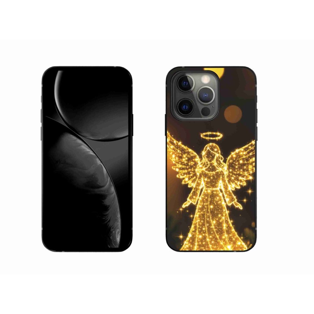 Gelový kryt mmCase na iPhone 13 Pro - anděl