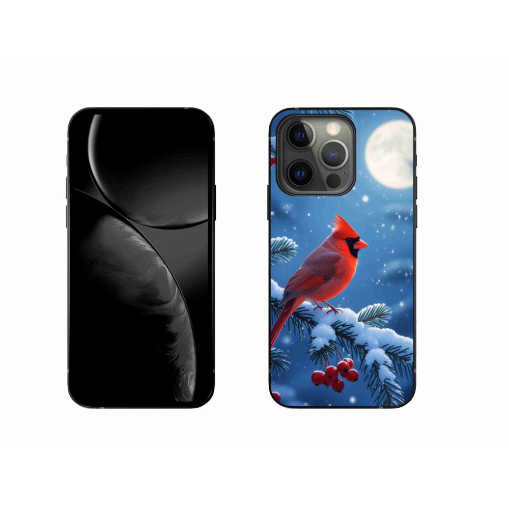Gelový kryt mmCase na iPhone 13 Pro - kardinál červený