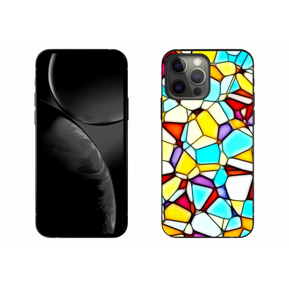 Gelový kryt mmCase na iPhone 13 Pro Max - abstraktní motiv 40