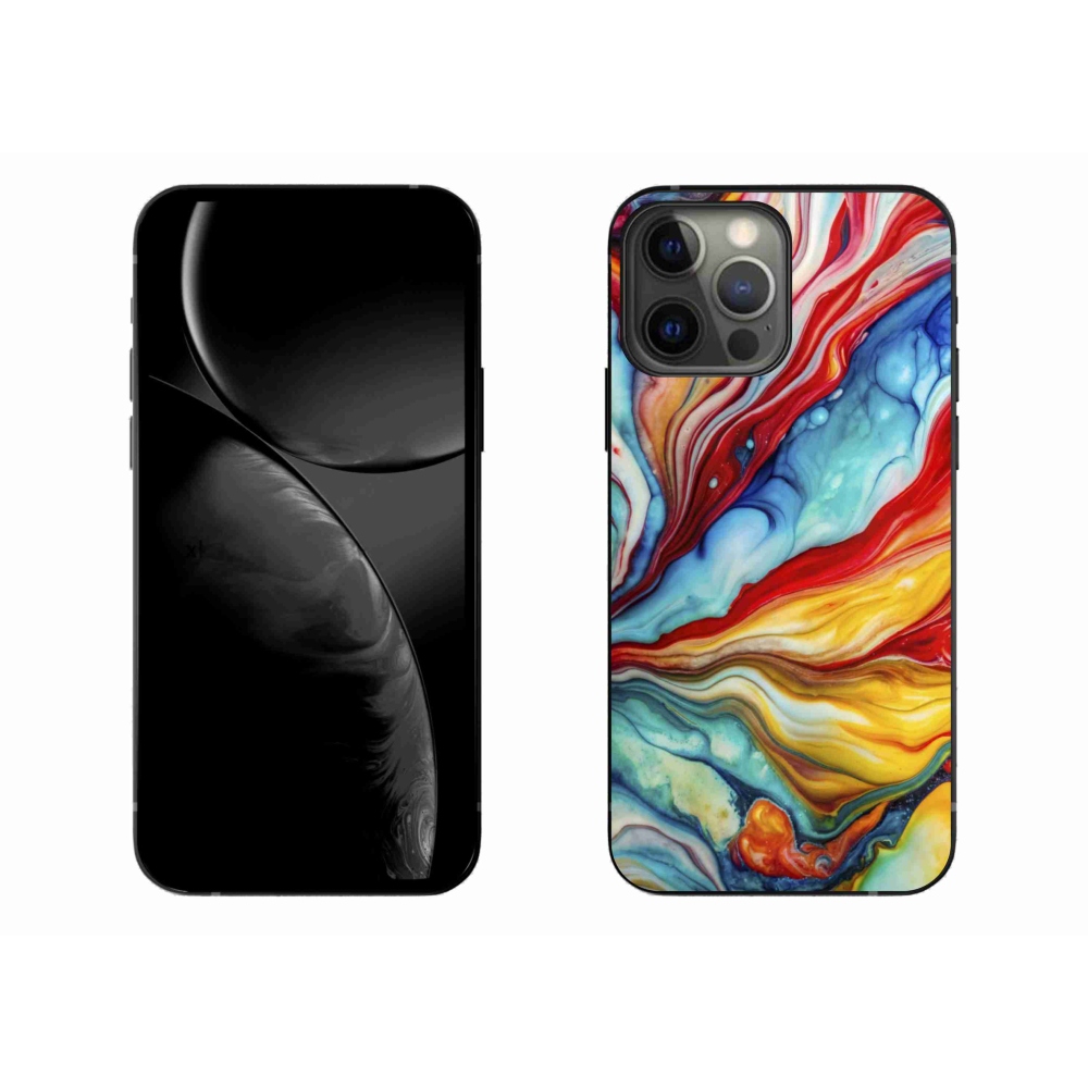 Gelový kryt mmCase na iPhone 13 Pro Max - abstraktní motiv 58