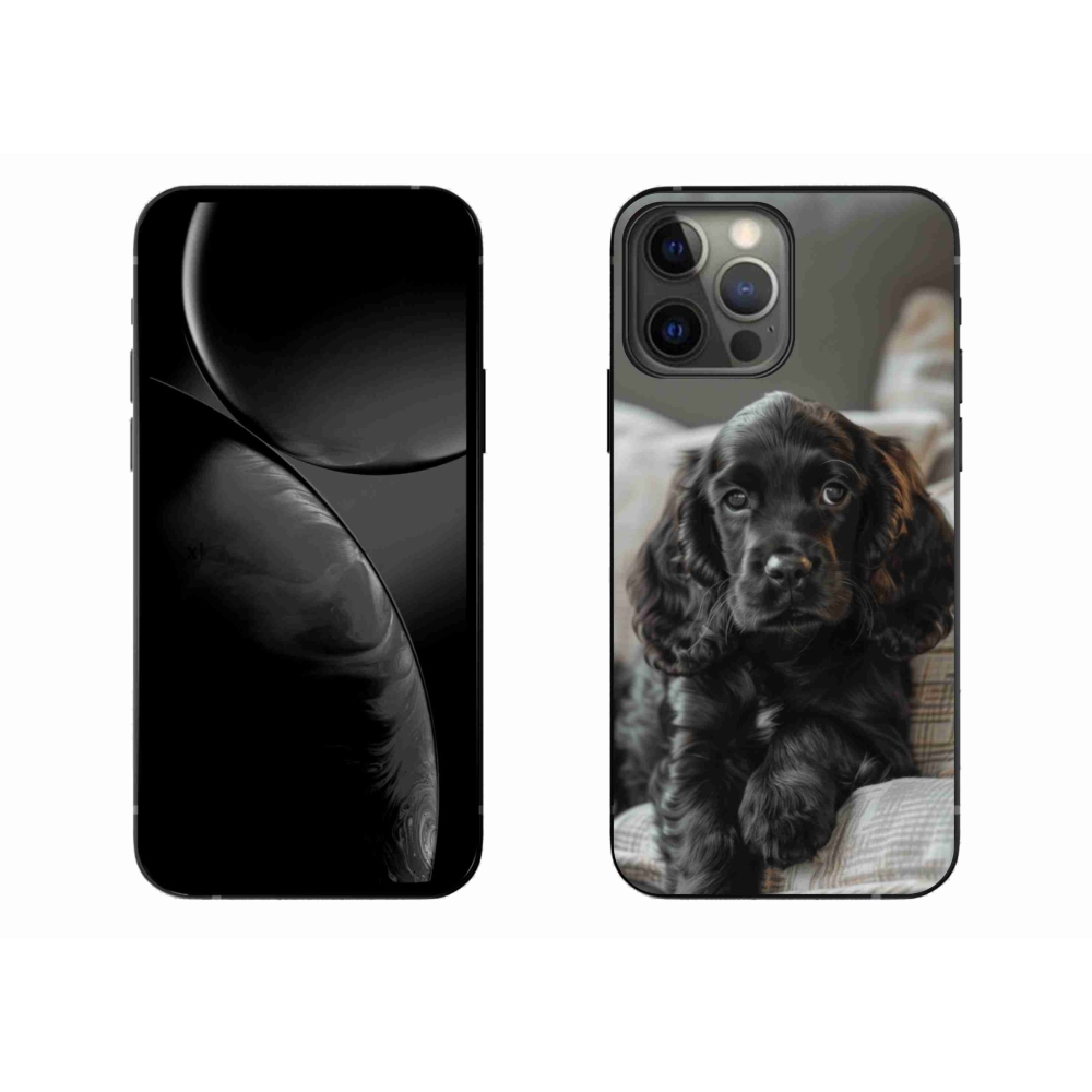 Gelový kryt mmCase na iPhone 13 Pro Max - anglický kokršpaněl