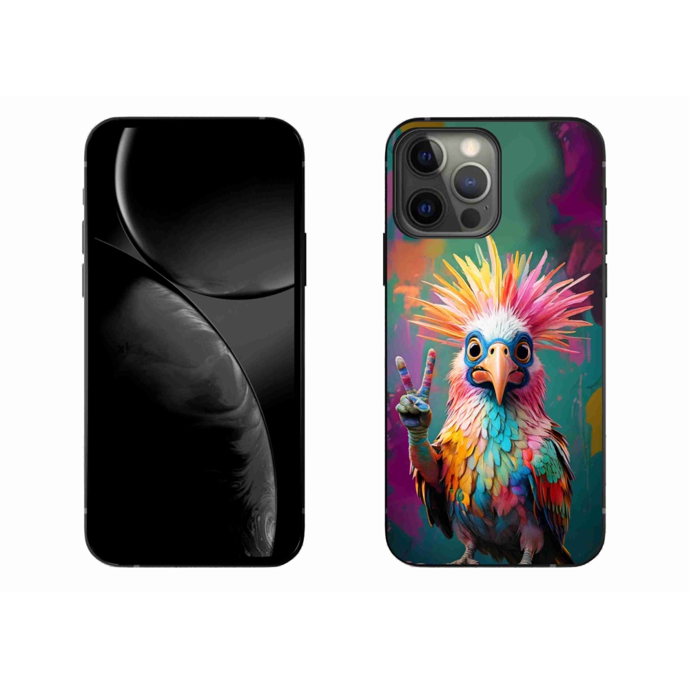 Gelový kryt mmCase na iPhone 13 Pro Max - barevný rebel