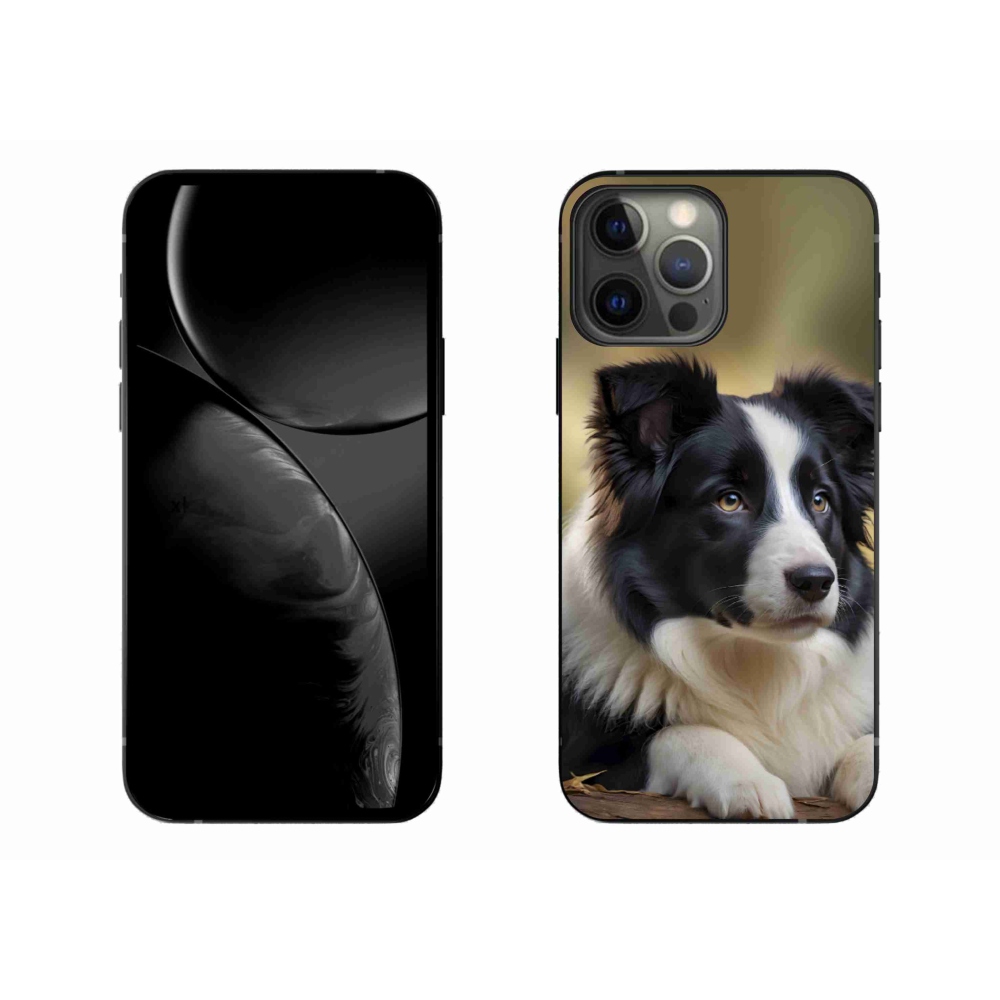 Gelový kryt mmCase na iPhone 13 Pro Max - border kolie 2