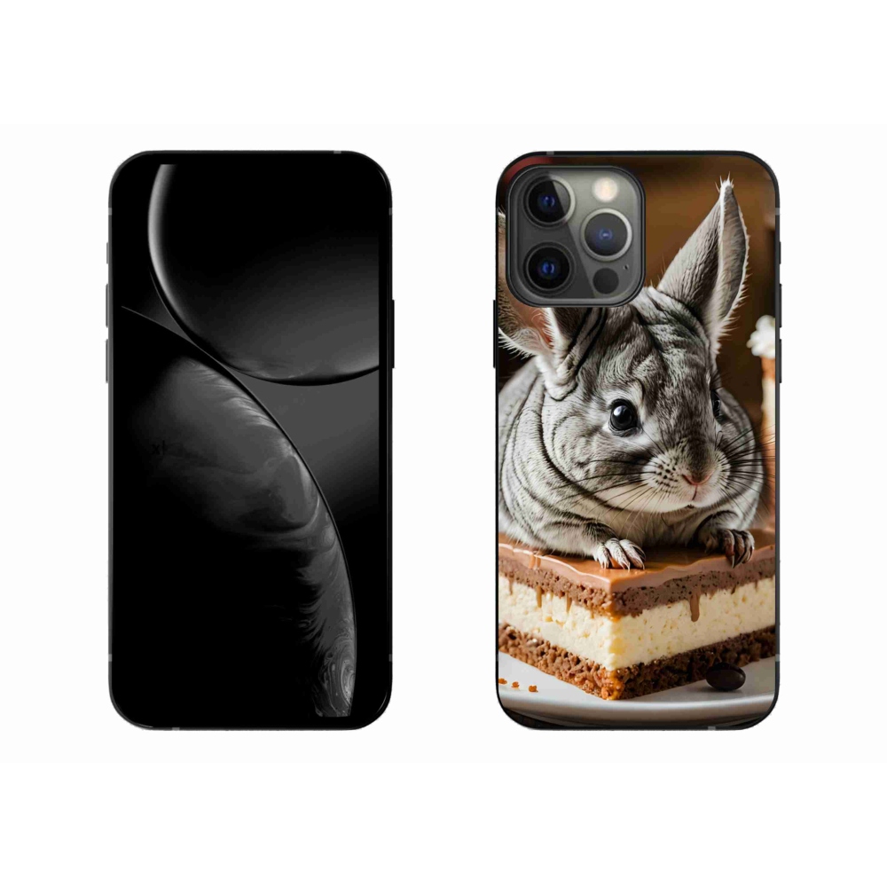 Gelový kryt mmCase na iPhone 13 Pro Max - činčila