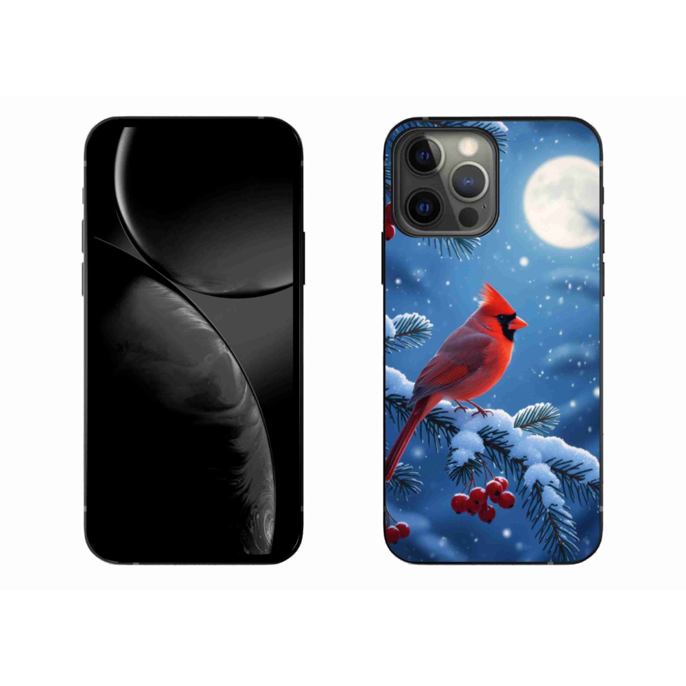 Gelový kryt mmCase na iPhone 13 Pro Max - kardinál červený