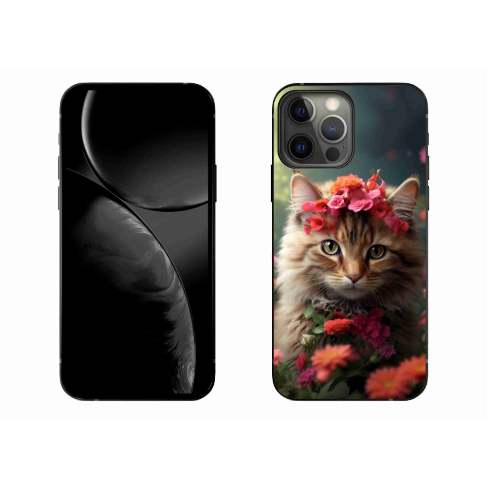 Gelový kryt mmCase na iPhone 13 Pro Max - kočíčí princezna