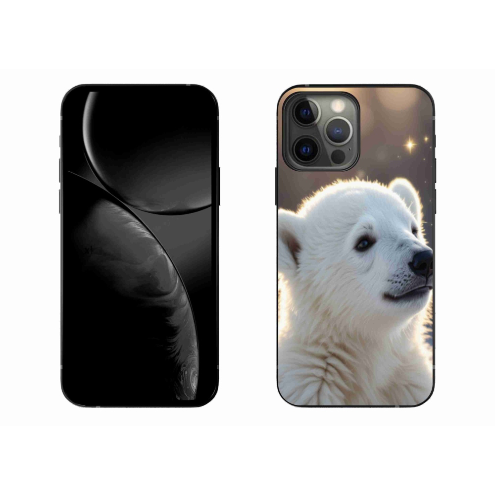 Gelový kryt mmCase na iPhone 13 Pro Max - lední medvěd