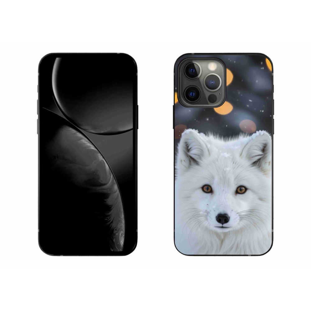 Gelový kryt mmCase na iPhone 13 Pro Max - liška polární