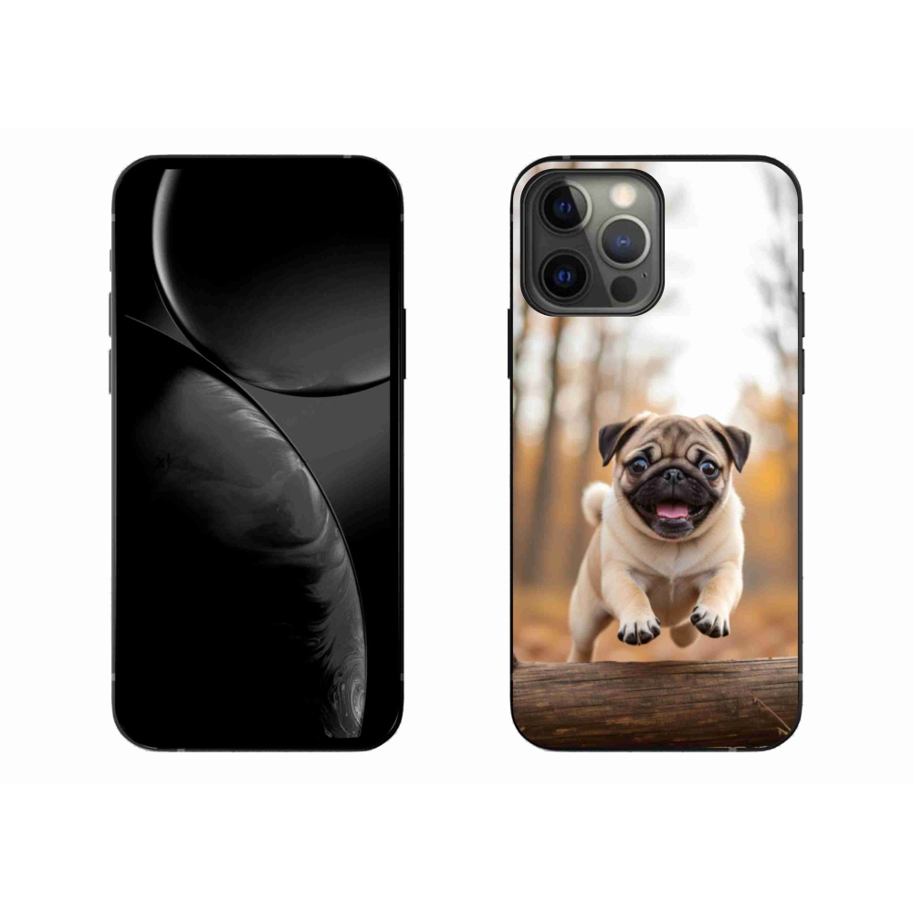 Gelový kryt mmCase na iPhone 13 Pro Max - mops 2