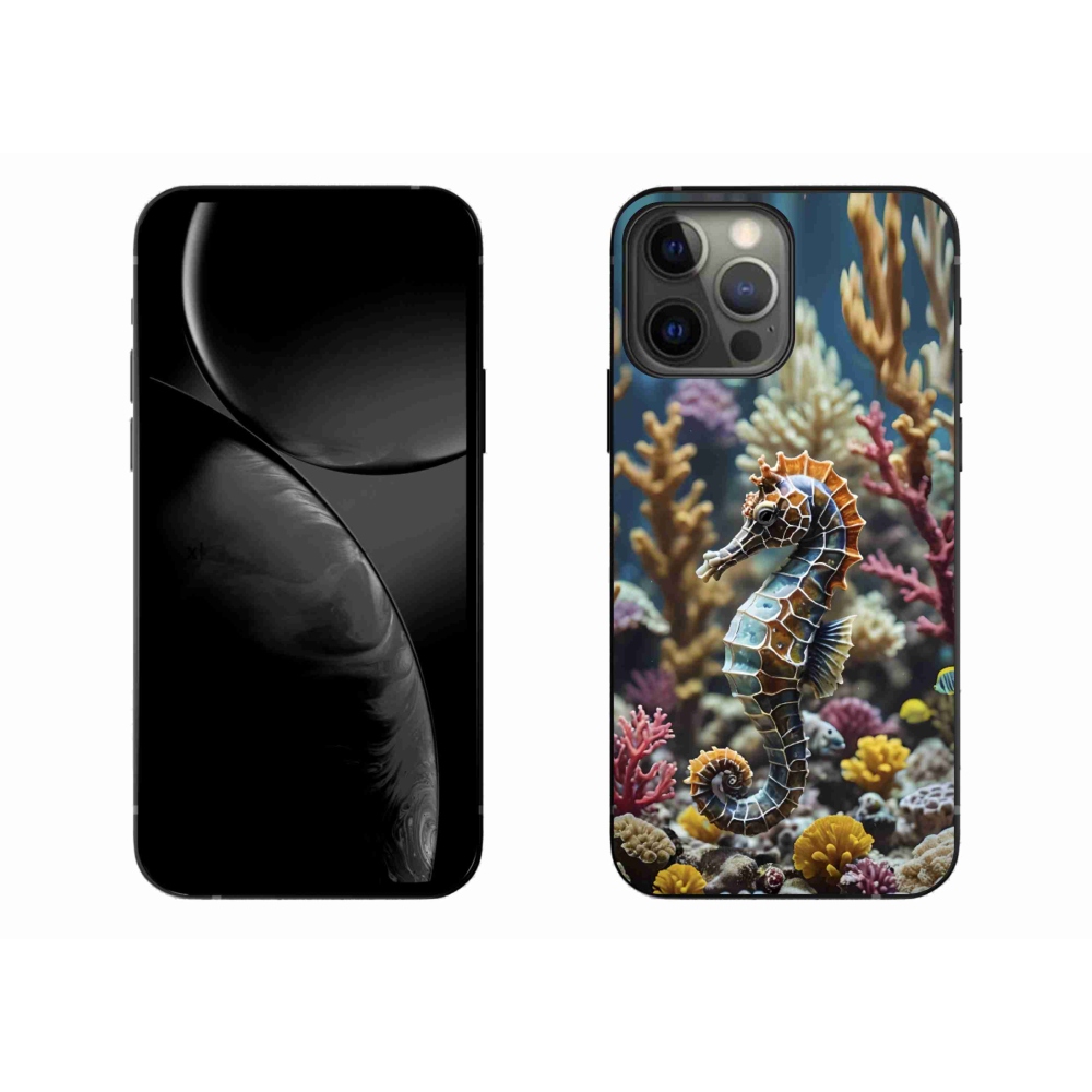 Gelový kryt mmCase na iPhone 13 Pro Max - mořský koník 2