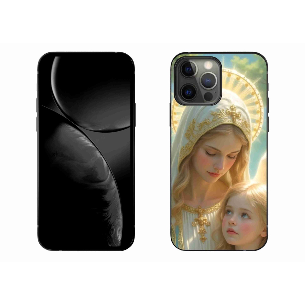 Gelový kryt mmCase na iPhone 13 Pro Max - náboženský motiv 2