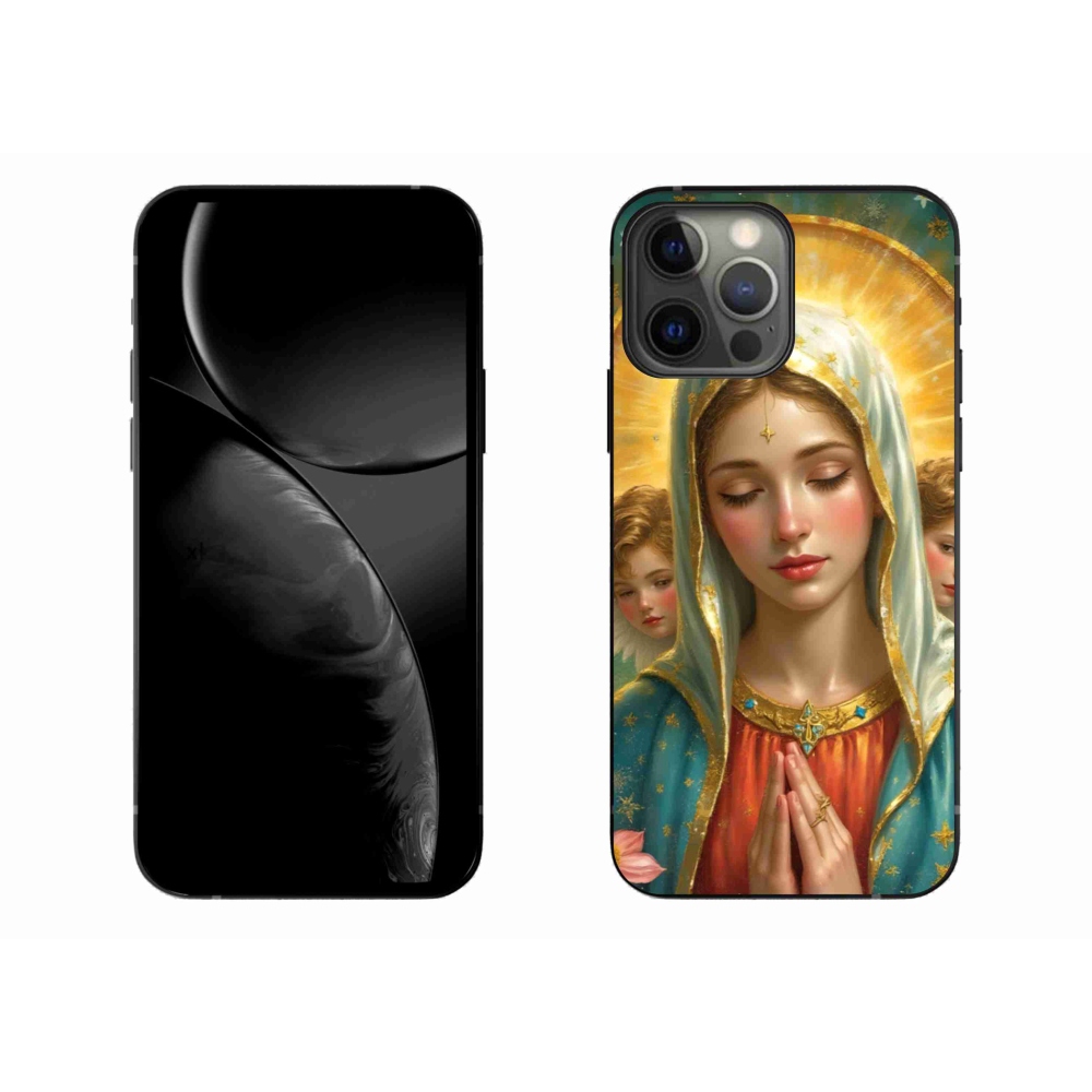 Gelový kryt mmCase na iPhone 13 Pro Max - náboženský motiv 3