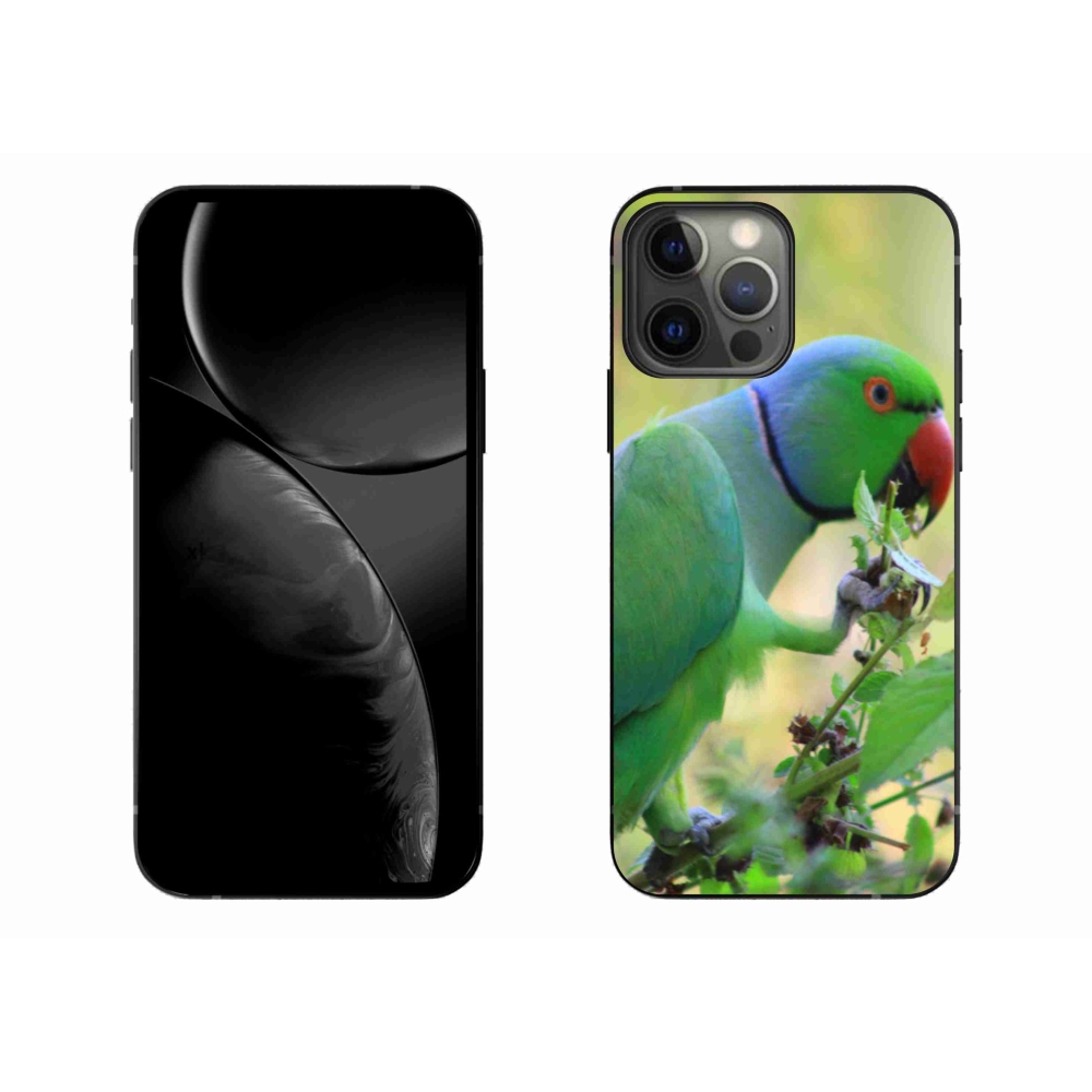 Gelový kryt mmCase na iPhone 13 Pro Max - papoušek alexandr