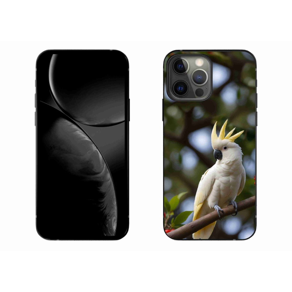 Gelový kryt mmCase na iPhone 13 Pro Max - papoušek kakadu 3