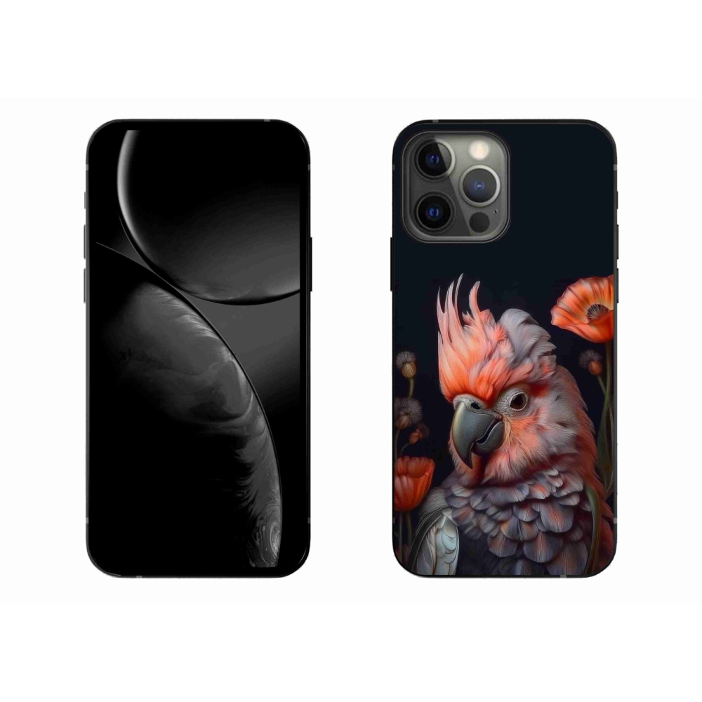 Gelový kryt mmCase na iPhone 13 Pro Max - papoušek kakadu v barvách