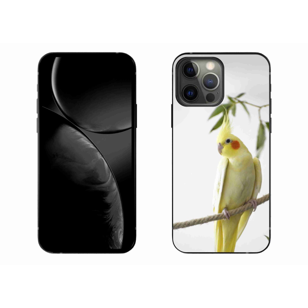 Gelový kryt mmCase na iPhone 13 Pro Max - papoušek korela chocholatá