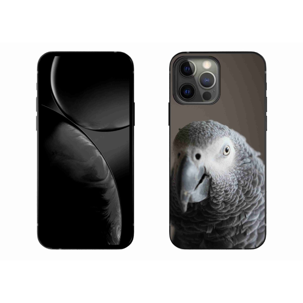 Gelový kryt mmCase na iPhone 13 Pro Max - papoušek žako 2