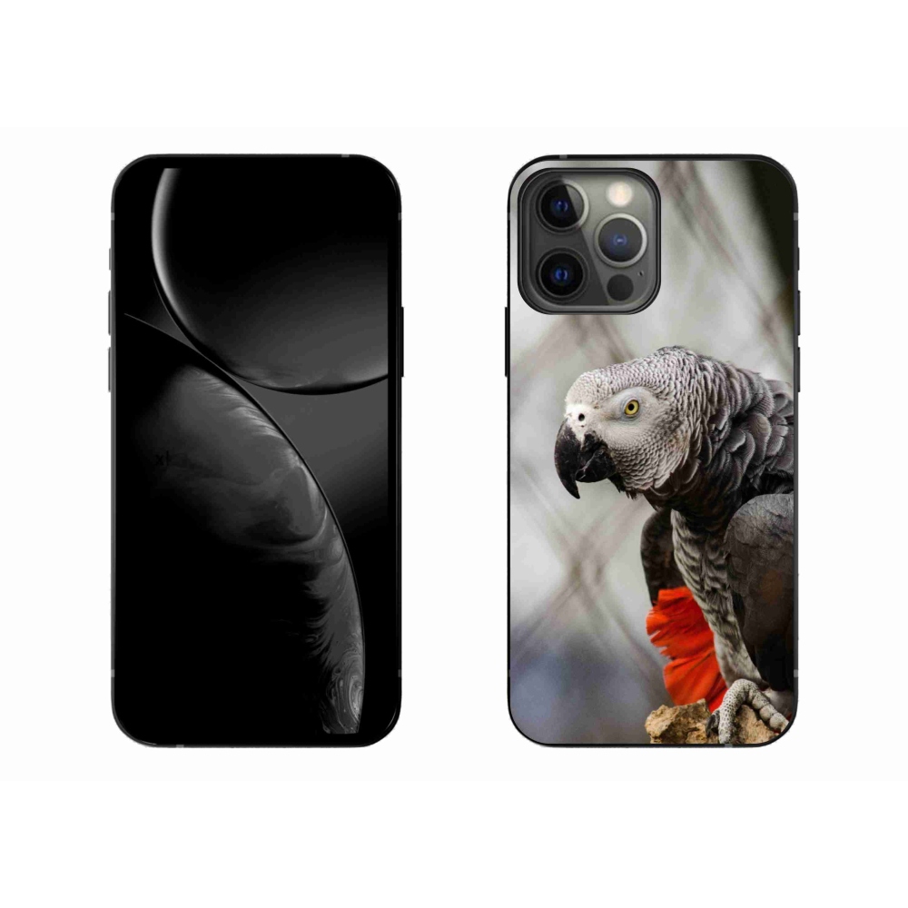Gelový kryt mmCase na iPhone 13 Pro Max - papoušek žako 3