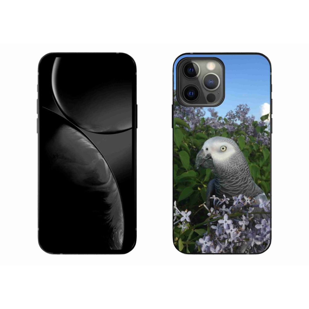 Gelový kryt mmCase na iPhone 13 Pro Max - papoušek žako