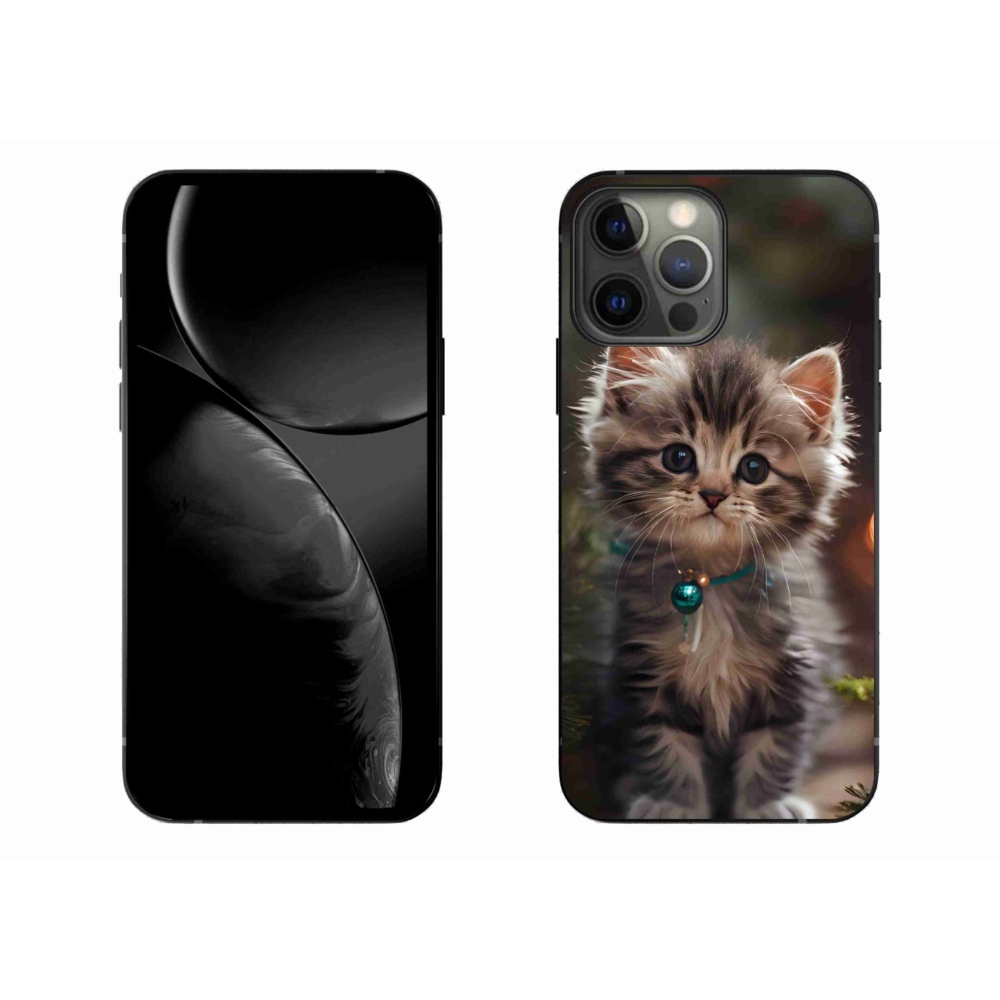 Gelový kryt mmCase na iPhone 13 Pro Max - roztomilé kotě 11