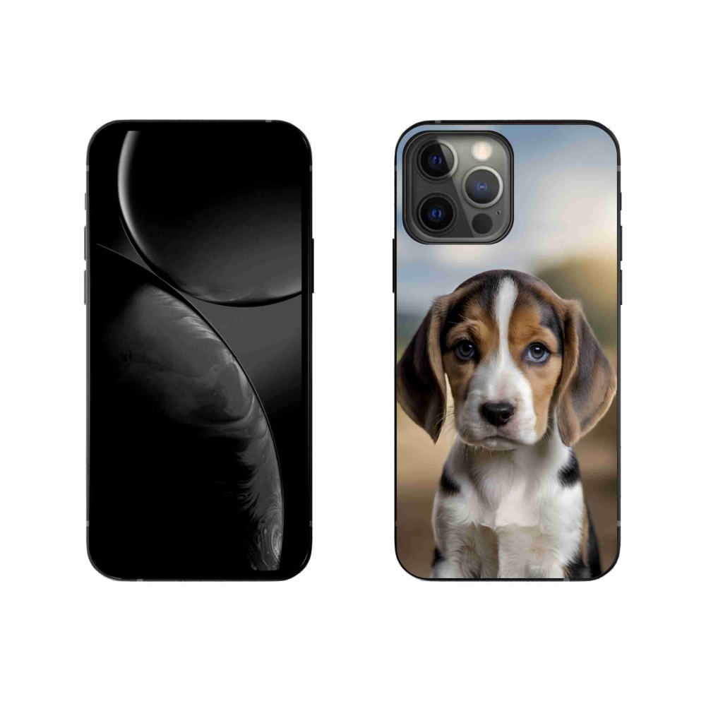 Gelový kryt mmCase na iPhone 13 Pro Max - roztomilý bígl