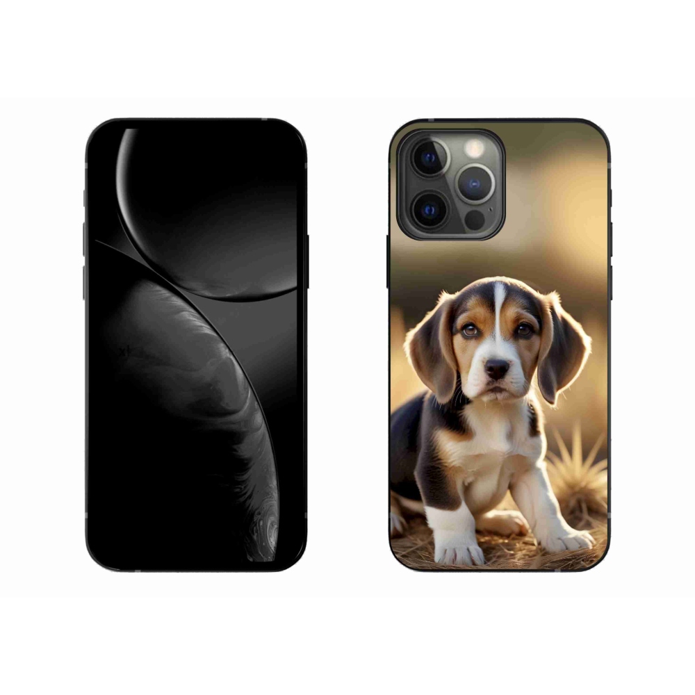 Gelový kryt mmCase na iPhone 13 Pro Max - roztomilý bígl