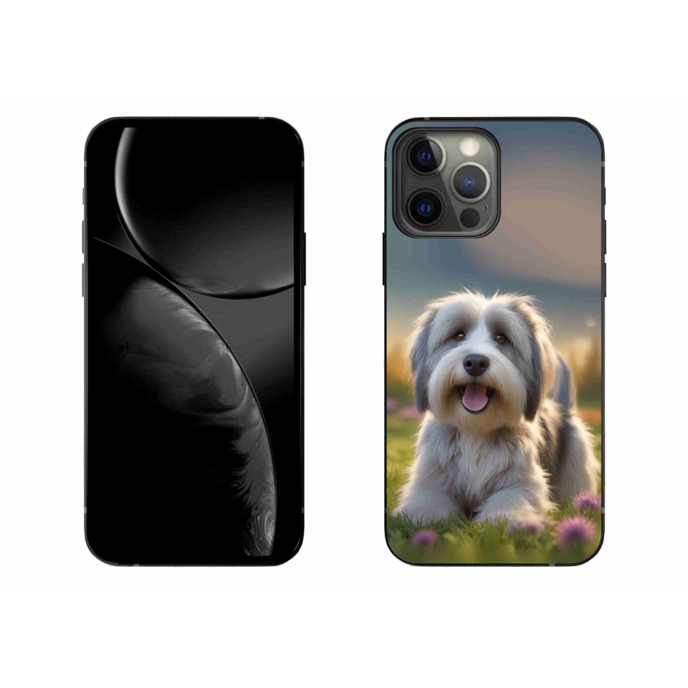 Gelový kryt mmCase na iPhone 13 Pro Max - roztomilý havanský psík