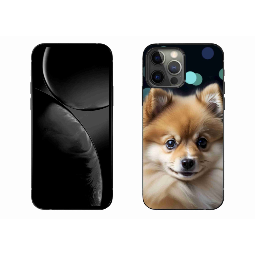 Gelový kryt mmCase na iPhone 13 Pro Max - roztomilý pomeranian