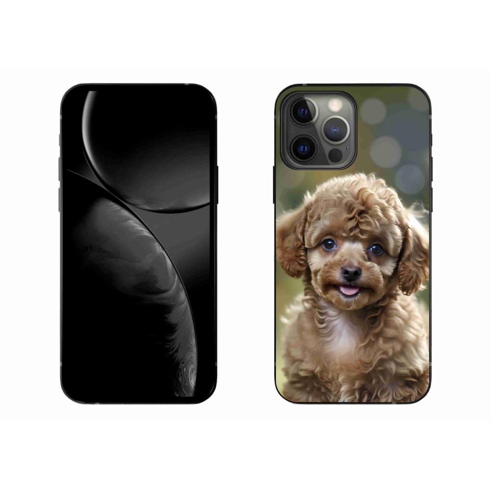 Gelový kryt mmCase na iPhone 13 Pro Max - roztomilý pudl