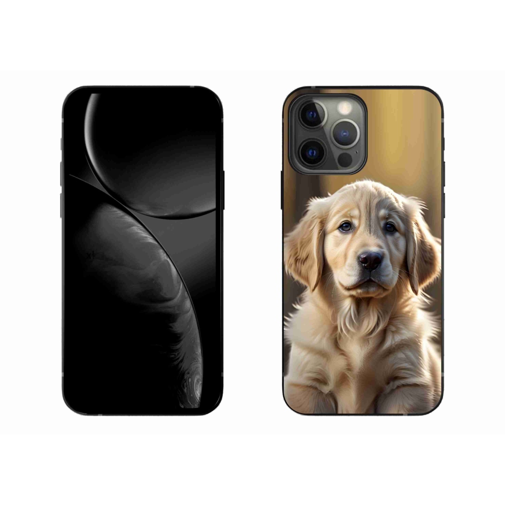 Gelový kryt mmCase na iPhone 13 Pro Max - roztomilý zlatý retrívr