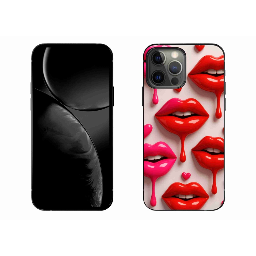 Gelový kryt mmCase na iPhone 13 Pro Max - rty 2