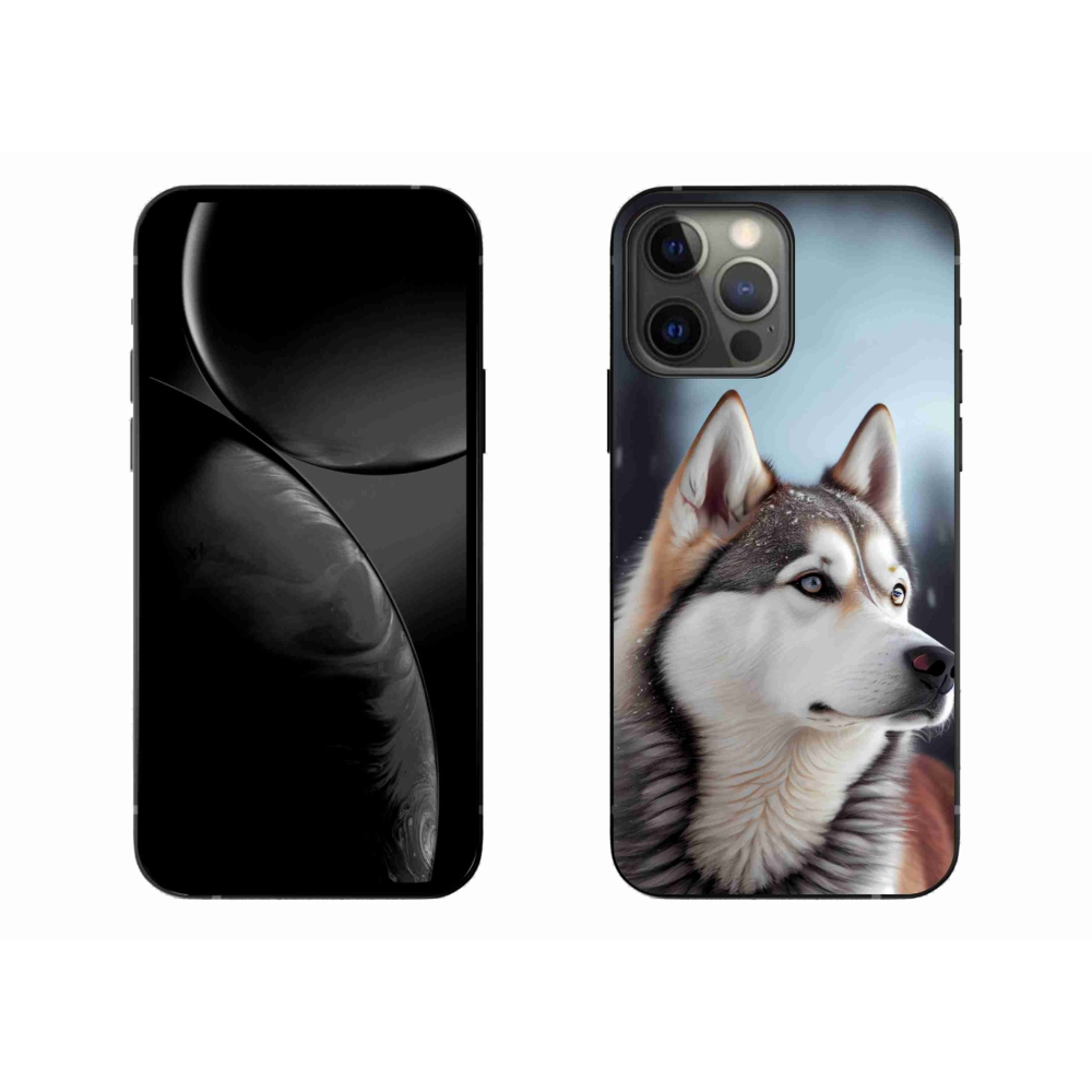 Gelový kryt mmCase na iPhone 13 Pro Max - sibiřský husky