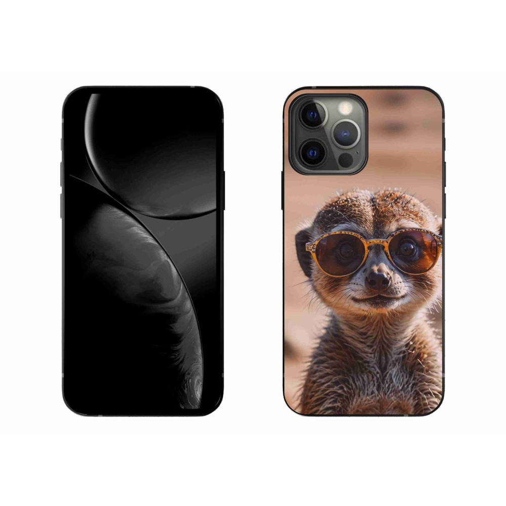 Gelový kryt mmCase na iPhone 13 Pro Max - stylová surikata