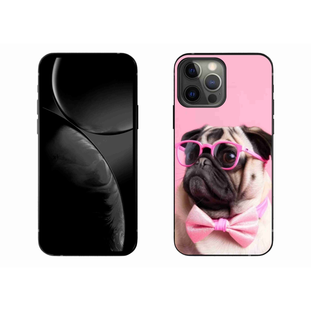 Gelový kryt mmCase na iPhone 13 Pro Max - stylový mops