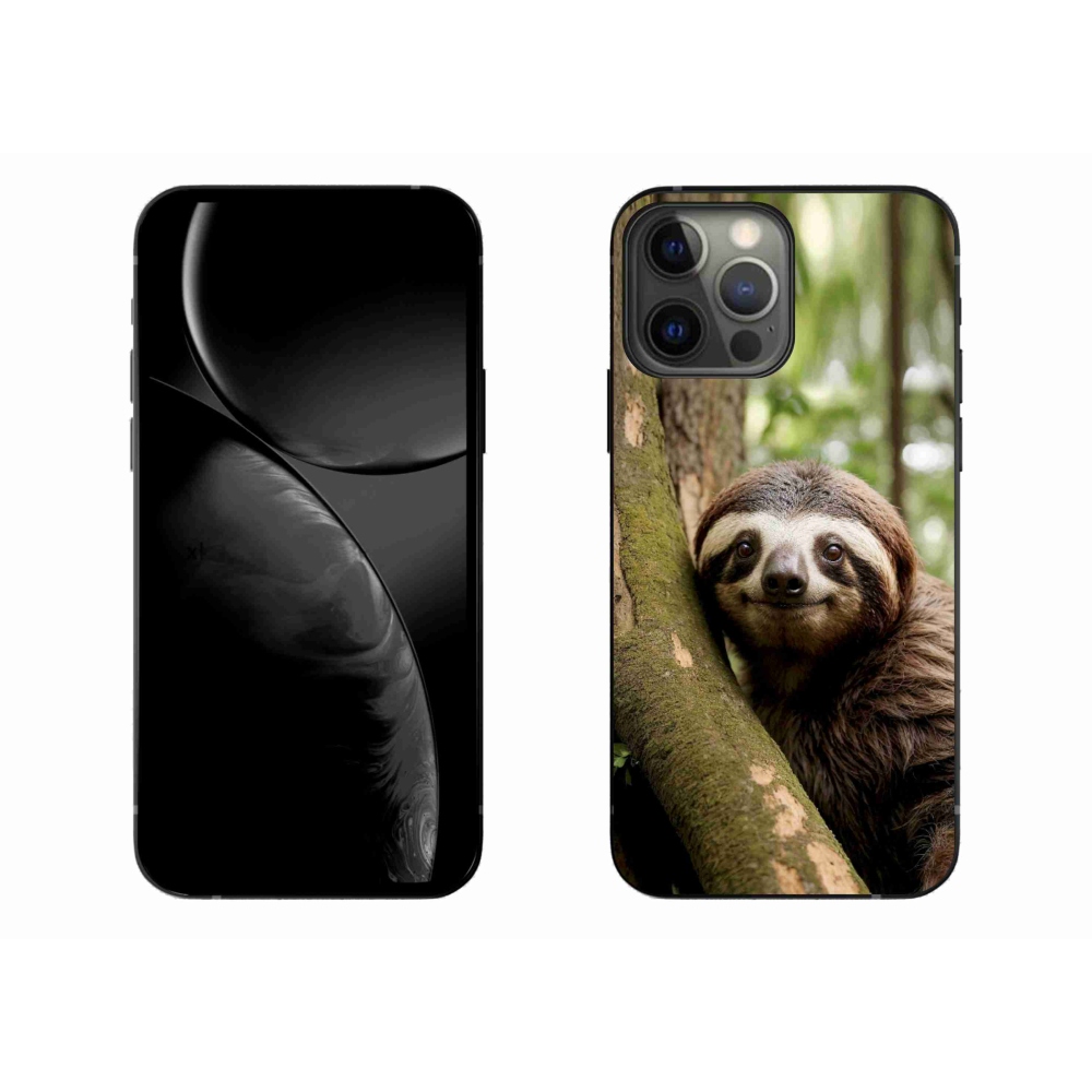 Gelový kryt mmCase na iPhone 13 Pro Max - usměvavý lenochod
