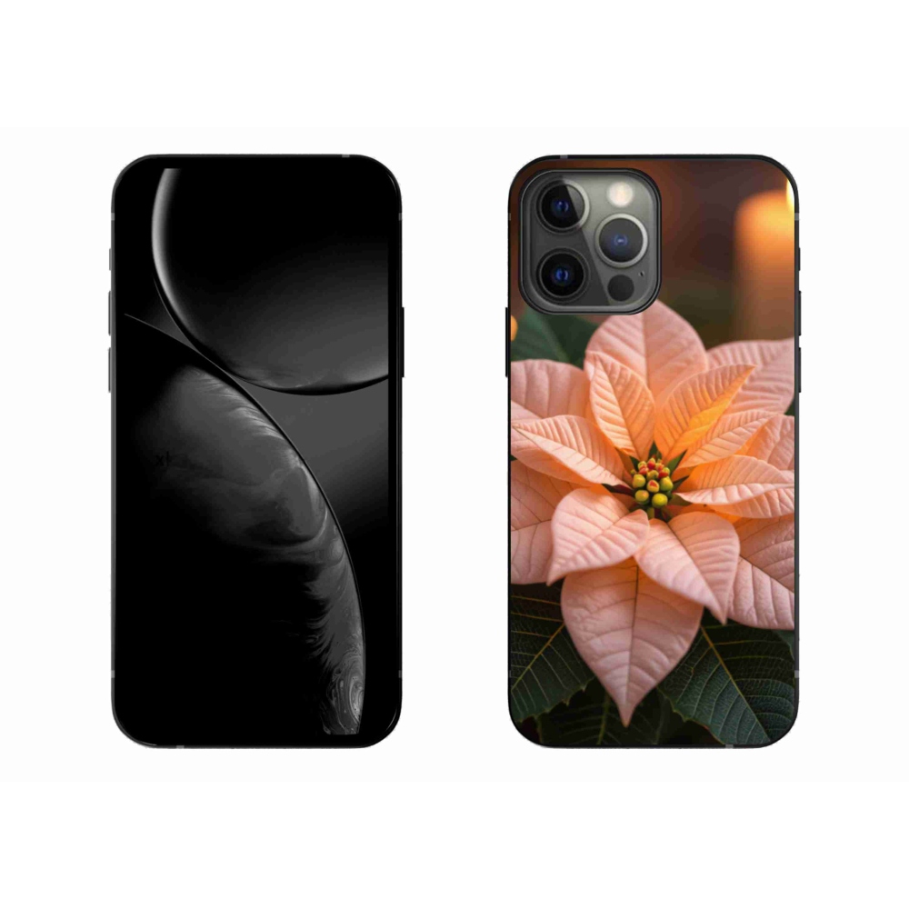 Gelový kryt mmCase na iPhone 13 Pro Max - vánoční hvězda