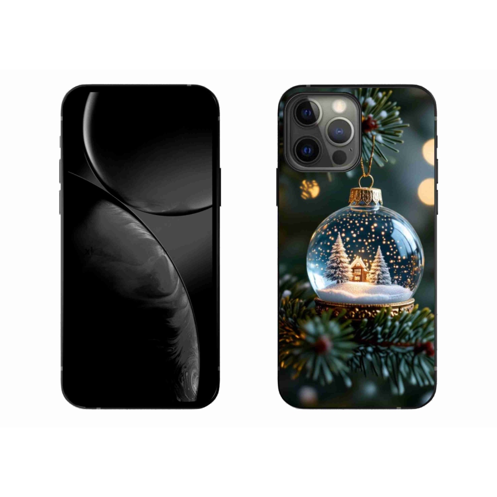 Gelový kryt mmCase na iPhone 13 Pro Max - vánoční koule 2