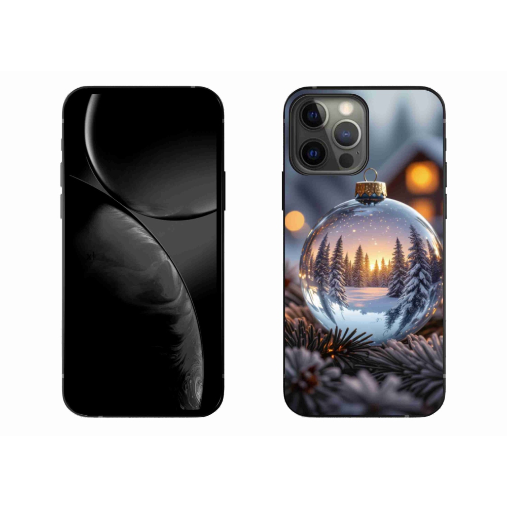 Gelový kryt mmCase na iPhone 13 Pro Max - vánoční ozdoba