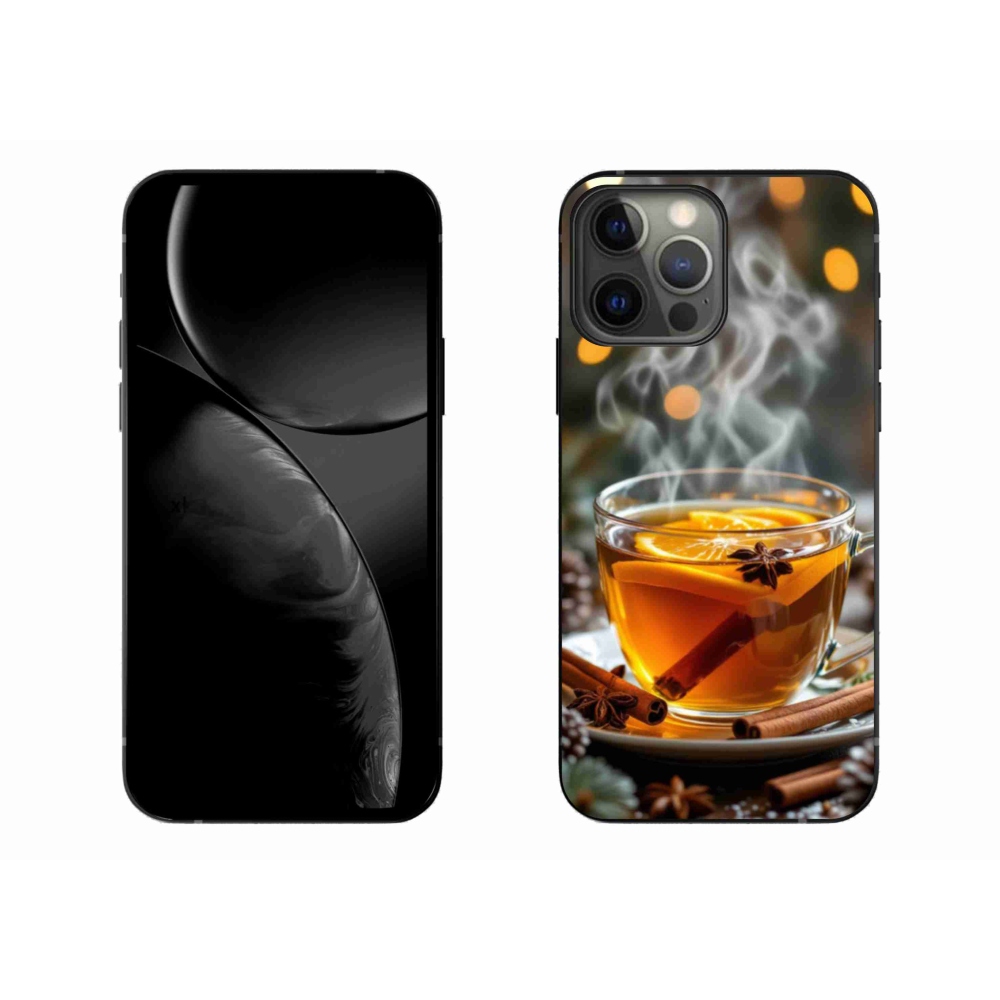 Gelový kryt mmCase na iPhone 13 Pro Max - vánoční punč