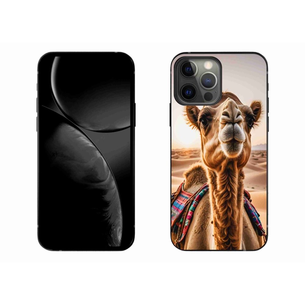 Gelový kryt mmCase na iPhone 13 Pro Max - velbloud