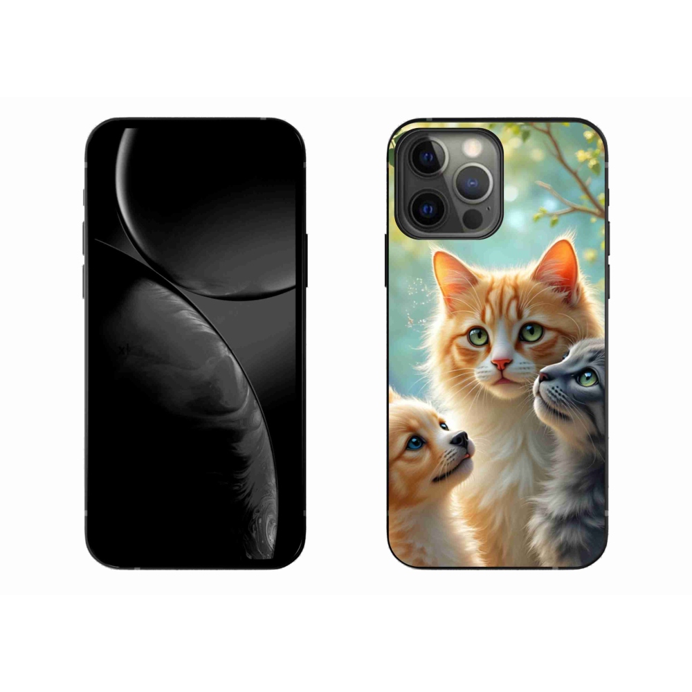 Gelový kryt mmCase na iPhone 13 Pro Max - zvířecí přátelství 2