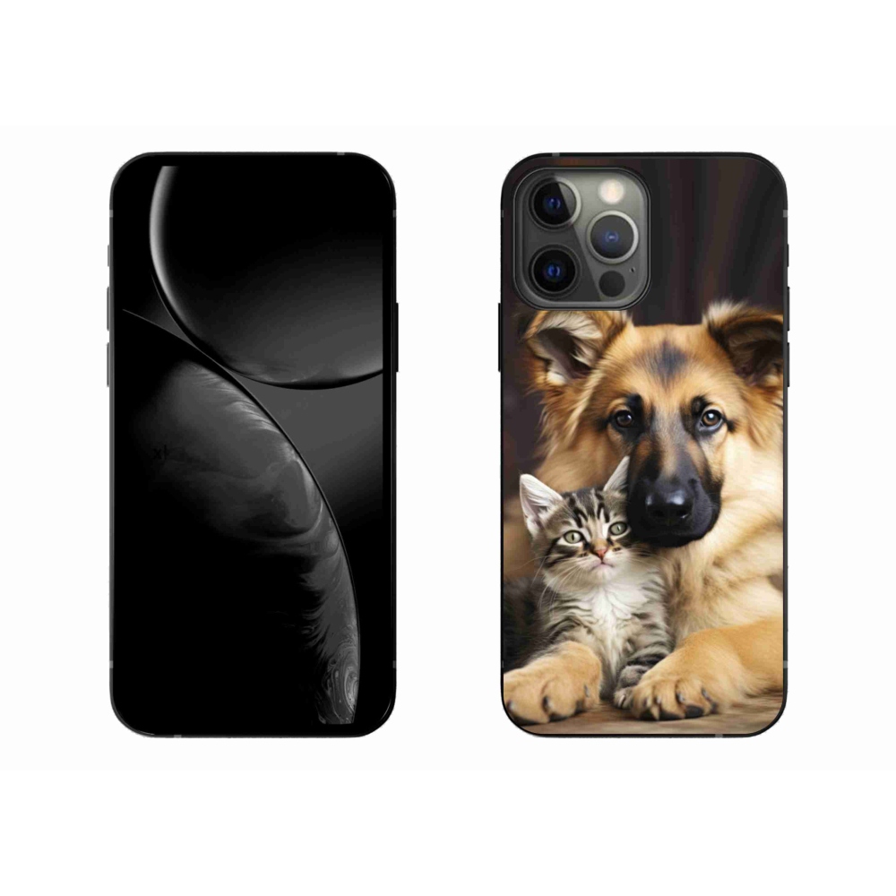 Gelový kryt mmCase na iPhone 13 Pro Max - zvířecí přátelství