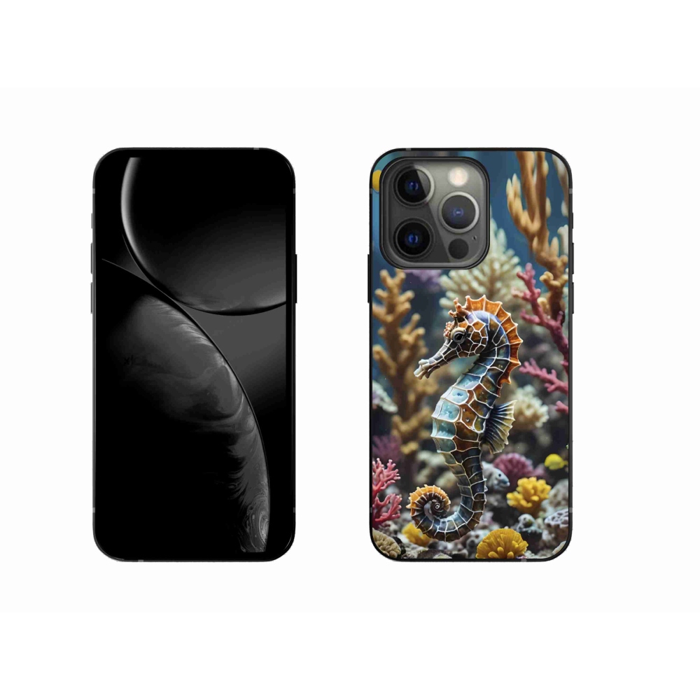Gelový kryt mmCase na iPhone 13 Pro - mořský koník 2