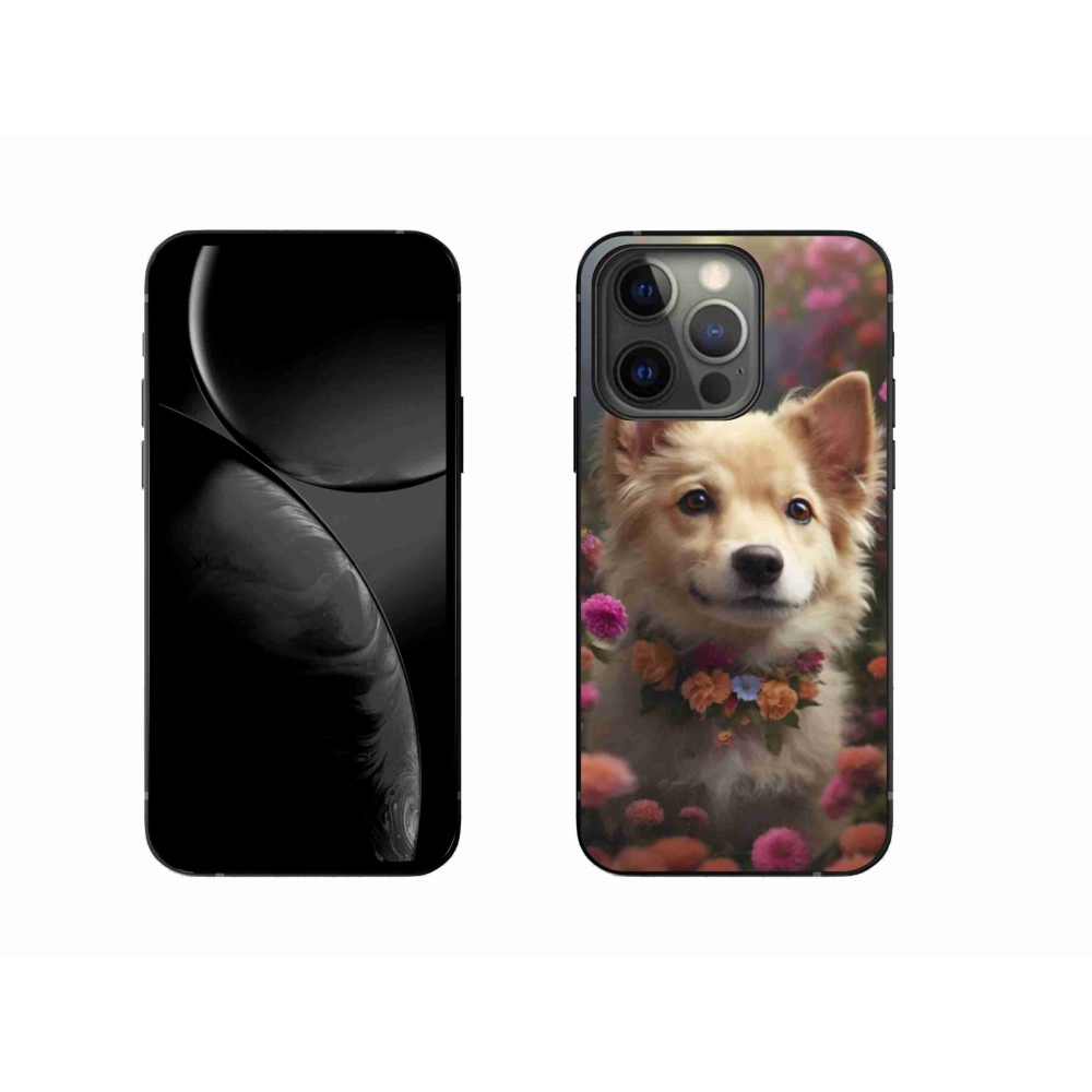 Gelový kryt mmCase na iPhone 13 Pro - německý špic